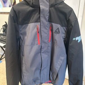 Gerry Weber Men's Black and Gray Performance Jacket